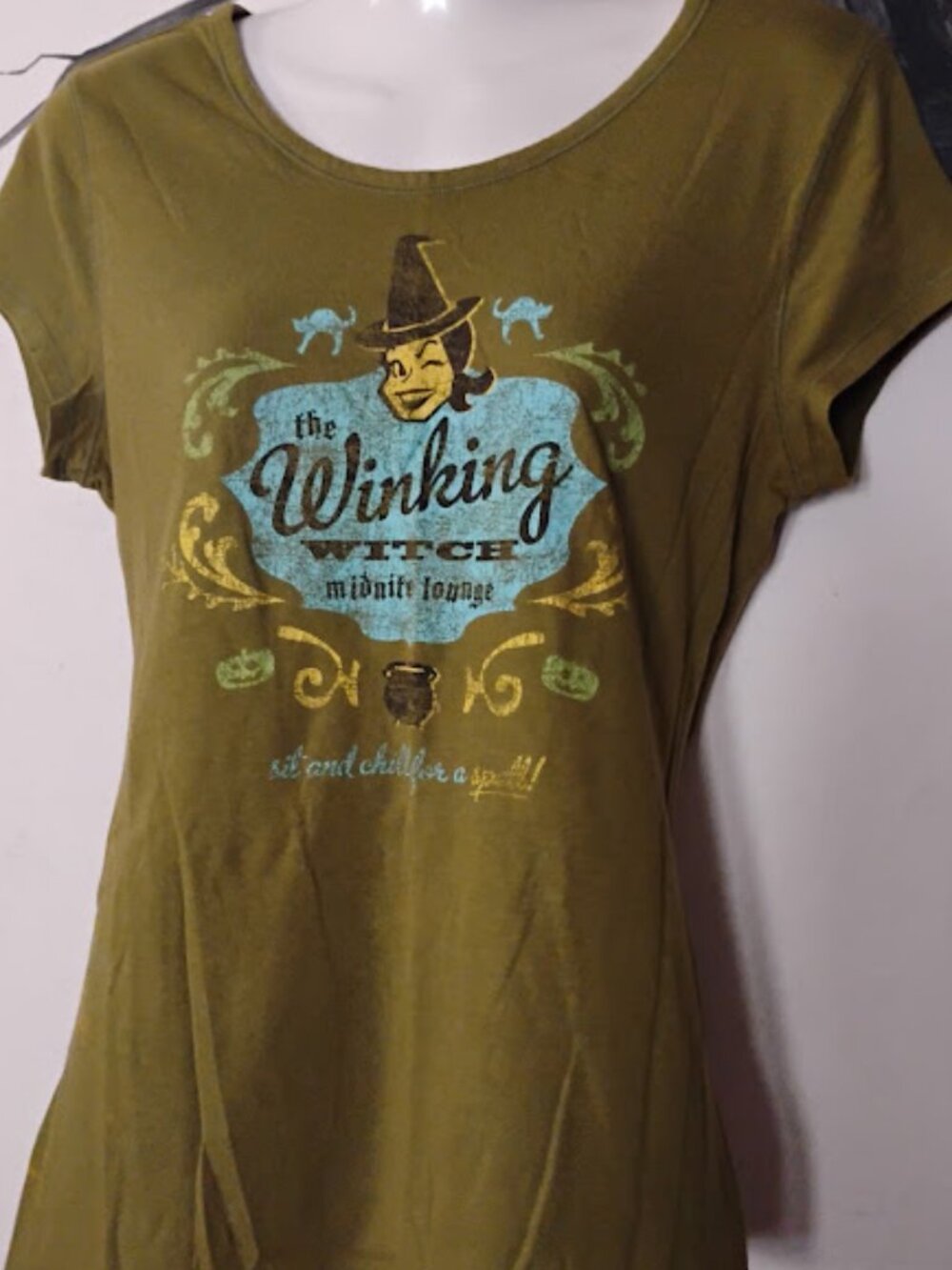 The Winking Witch Midnight Lounge size Large (juniors)